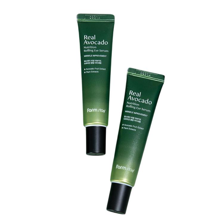 Farmstay Real Avocado Nutrition Rolling Eye Serum 25ml – Moisturising & Revitalising Care, Korean