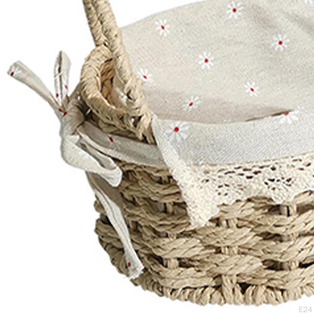 Rattan Storage Basket for Household Items The Tabletop Kitchen
