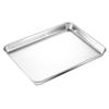 Fruit Meat Cake Dessert Plate 304 Stainless Steel Spitting Bone Dish New Storage Shallow Tray