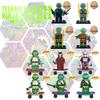 Ksz 723 Ninja Turtles Dafengqi Novelty Miniature Building Blocks Toy Abs Plastic Diy Export Type