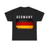 Deutschland T Shirt Flagge Gerunisex Flag Vintage Stylish Graphic Soft Breathable Casual Homme Stretched Streetwear