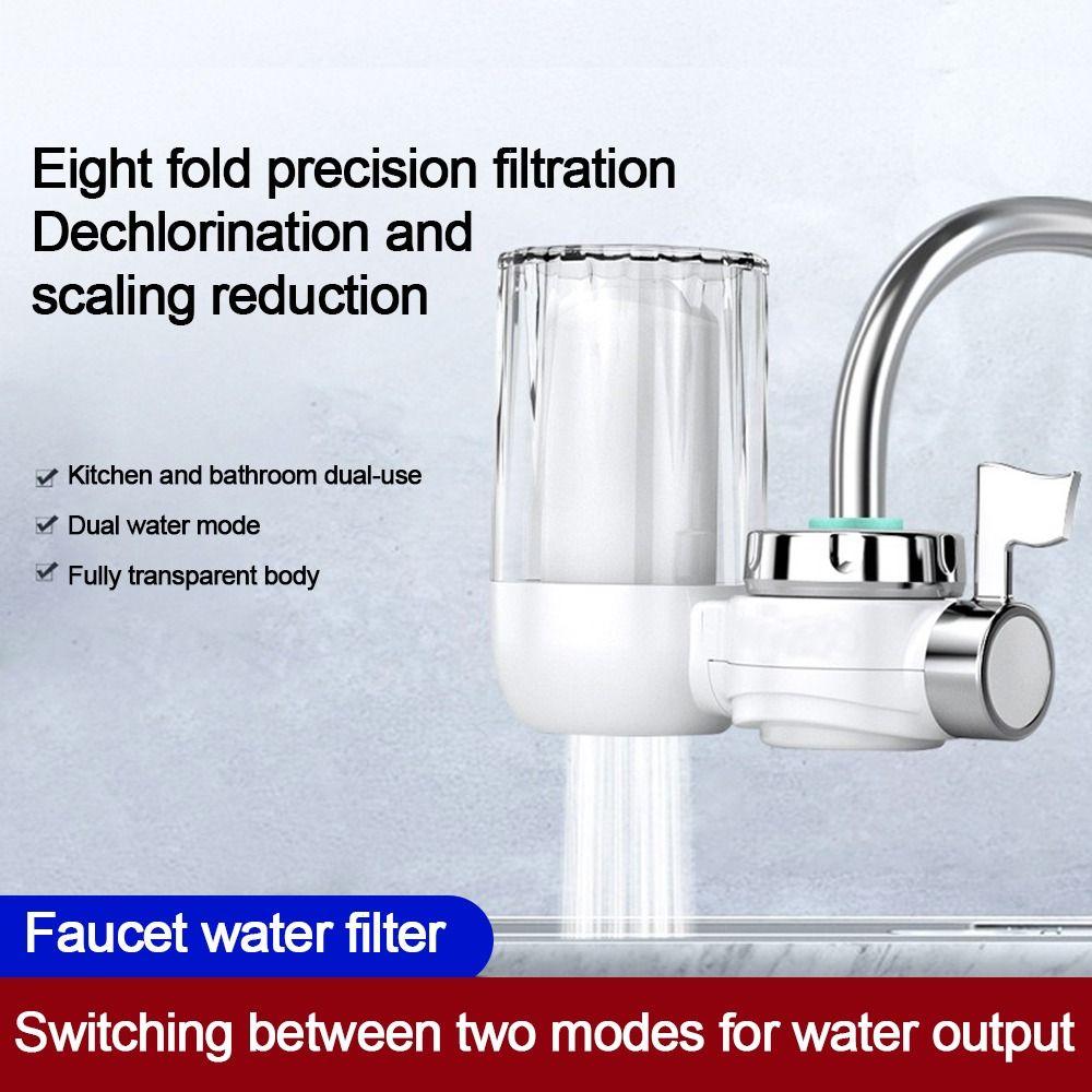 Removable Water Purifier Washable Faucet Filter Durable Tap Water Purifier Kitchen Tap
