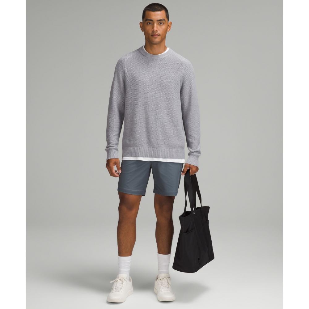 Lululemon Abc Classic Fit Short 7   Warpstreme Oil Grey