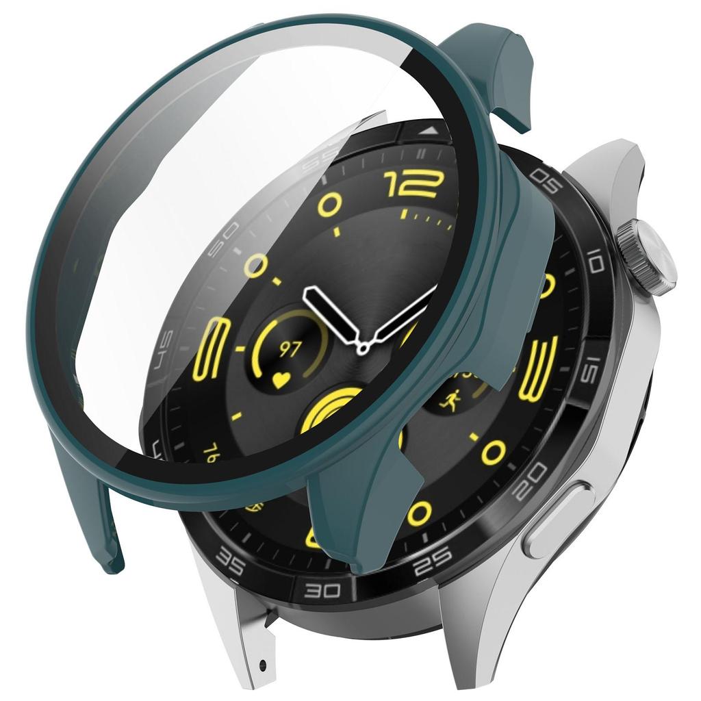 Hard PC Case Tempered Glass Screen Protector Protective Cover for Huawei Watch GT4 GT 4 41mm 46mm / GT3 42mm 46mm / Honor 4 Pro
