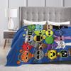 Sprunkis Game Blanket Vineria Oren Raddy Flannel Funny Warm Throw Blanket for Chair Covering Sofa Textile Decor