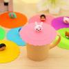 6PCS Cute Silicone Cup Cover - Suction Seal Lid for Coffee Mug