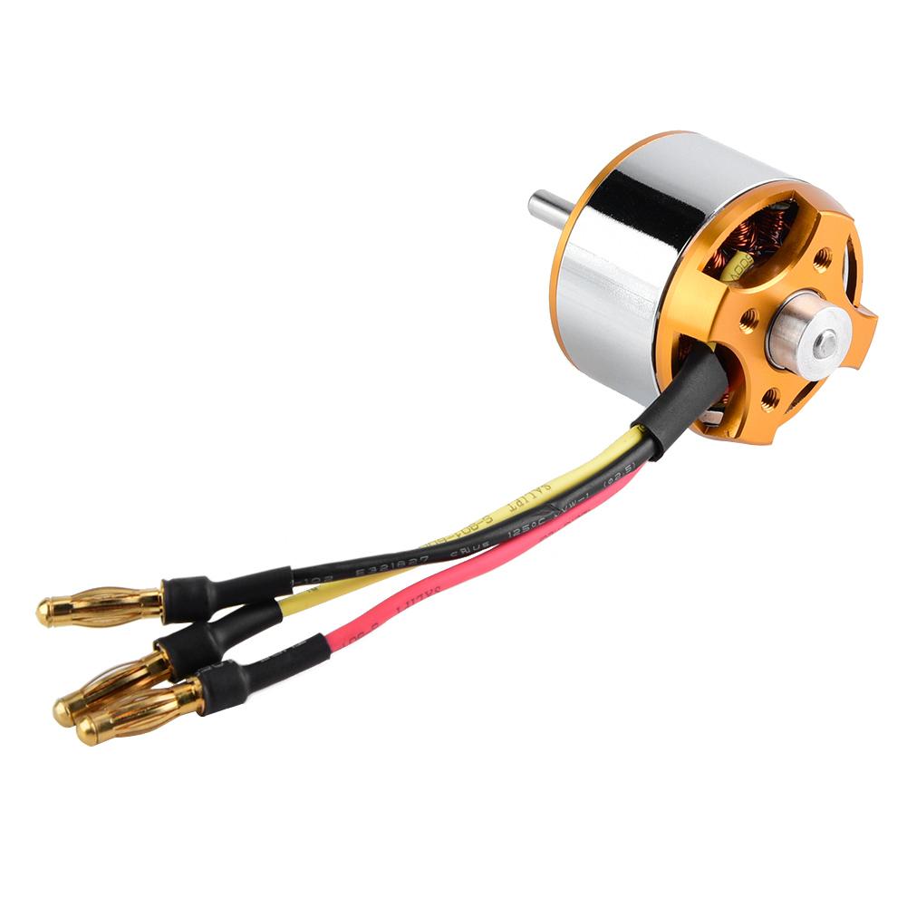 Brushless Motor 2814 1000Celsius1400KV 2kg Thrust 3-4S Motor for Fixed wing RC Plane 1000KV