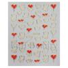 Nail Art Stickers Ins Romantic French Irregular Love Bronzing Hollow Love Adhesive Nail Stickers