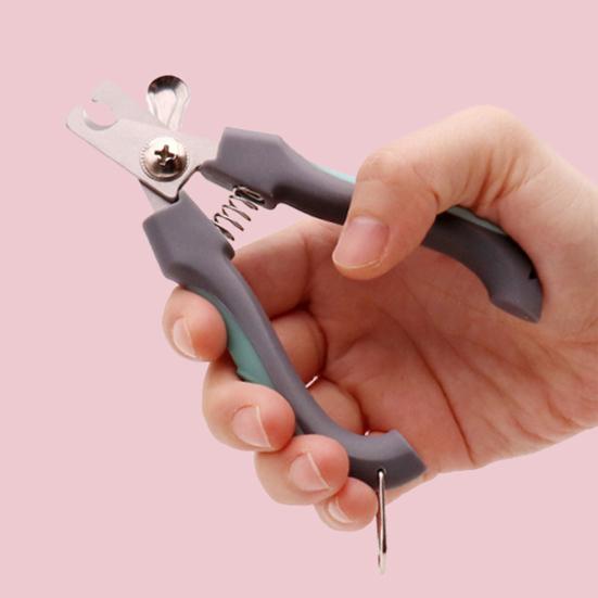 Pet Nail Clippers Portable Pet Nail Trimmer Safe Cat Nail Clippers with Safety Guard To Avoid Overcutting Grooming Tool for Cats Dogs