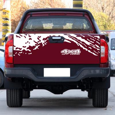 Car Auto Body Sticker Vinyl Graphics Decals, Car Stylin Decals Tail Stripes Pickup Trunk Car Rear