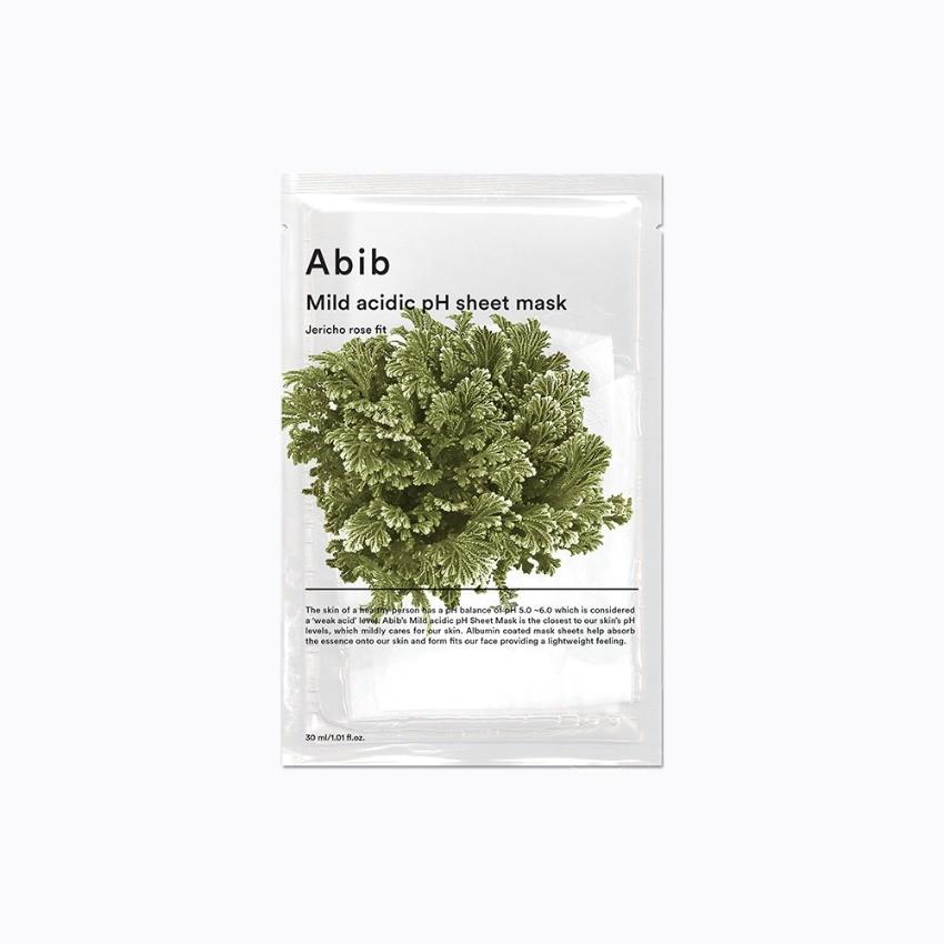 ABIB Mild Acidic pH Sheet Mask Fit Special Set (5 + 1 Sheets) – Choose 1: Heartleaf / Resurrection Plant
