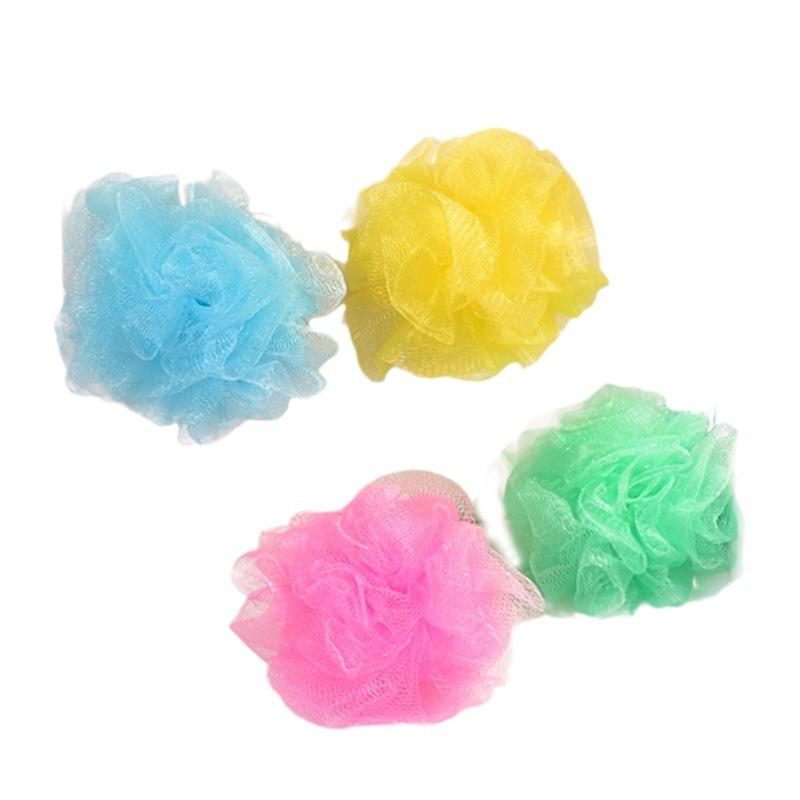 Color bath ball, colorful bath wipe, bath towel rub back bath flower bubble bubble net bath ball toiletries