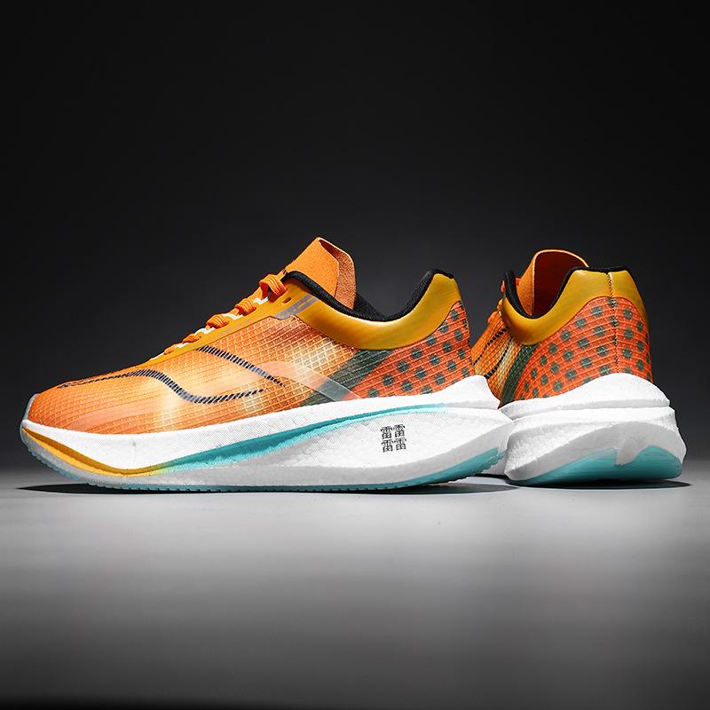 3 Carbon-Board-Laufschuhe stoßdämpfend und atmungsaktiv Herren- und Damen-Laufschuhe Sport-Marathon-Sportarten Aufnahmeprüfung für die High School