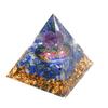 Orgonite Crystal Orgone Pyramid Tower Energy Nature Reiki Healing Chakra Object 6cm X 6cm (7)