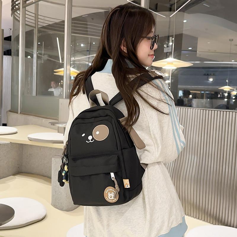 Breathable Fun And Playful Dog Design Backpack For Kindergarten And Elementary Use