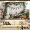 VIKAMA Spring Easter Theme Birthday Party Decoration Festival Photography Background Props Party Banners Wall Decoration