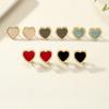 Love Geometric Irregular Stud Earrings Retro Temperament Earrings Earrings