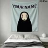 Custom Name no face Wall Tapestry Aesthetic Wall Hanging Printed Fabric Blanket Decorative Tapestries for Bedroom Living Room Home Decor