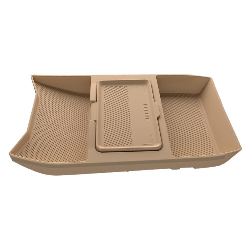 Car Central Control Lower Storage Box For Jetour Traveler T2 2023-2025 Center Console Sunglasses Phone Keys Storage Box