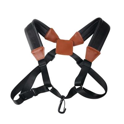 Saxophone Strap Universal Double Shoulder Leather Strap Adjustable Comfortable