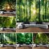 Frumoasă pădure naturală imprimată tapiserie mare de perete ieftină hippie agățată tapiserii de perete boeme decor mandala de perete