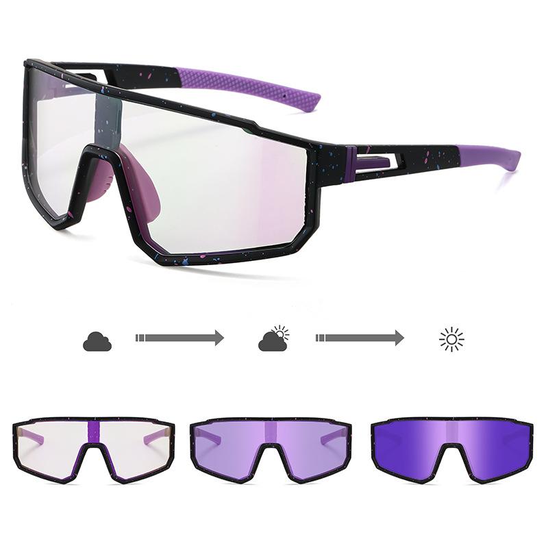 Photochromic Sunglasses Outdoor Sports Bike Cycling Glasses Man MTB Climbing Glasses Women Driving Bicycle Eyewear New