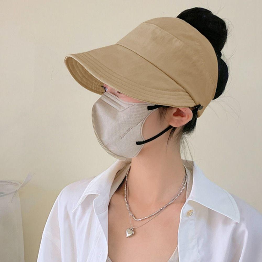 For Women Baseball Cap Empty Top Cap For Girls Korean Style Cap Visors Cap Sun Hat Fisherman Hat