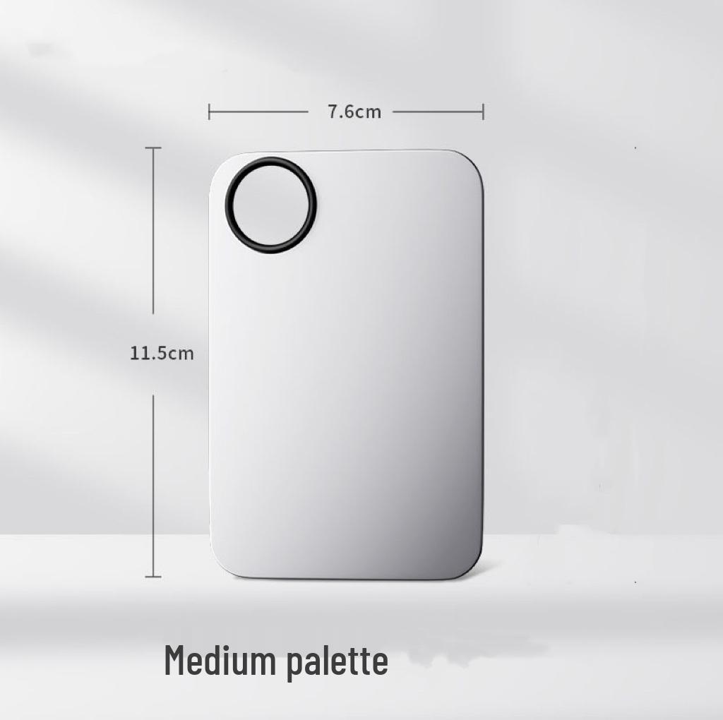 Stainless Steel Makeup Mixing Palette Set for Foundation, Lipstick, Nail Art