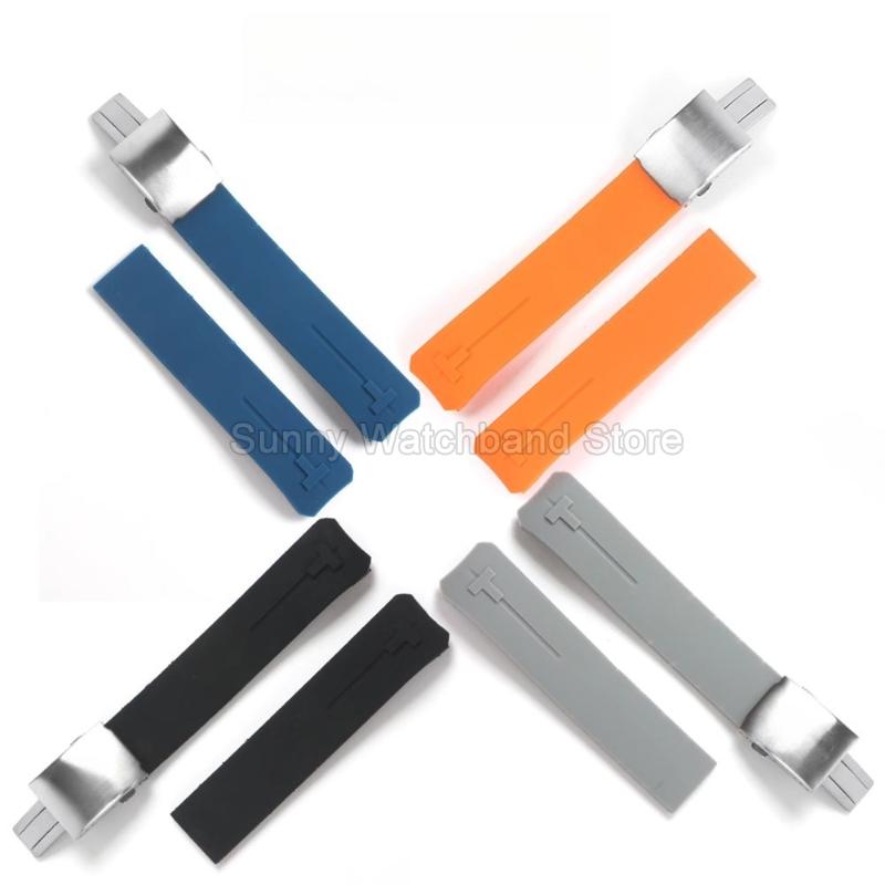 Waterproof Durable Silicone Watch Strap for Tissot 1853 T-Touch Series T013 T081 T091 Watch Accessories 20 21mm Black Blue