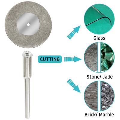 Discuri de Tăiere cu Diamant Roți Unealtă Rotativă Pânză de Ferăstrău Circular pentru Dremel Mini Burghiu Mandrină Tăiere Lemn Piatră Plastic Sticlă Faianță