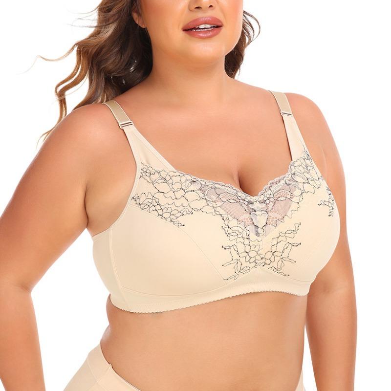European and American Sports Bras Large Sizes No Underwire Underwear Lace Vests and Back Bras