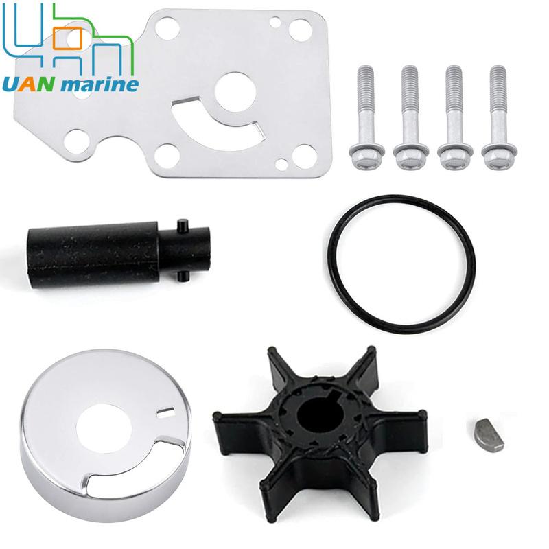 Kit de service de roue à aubes de pompe à eau 68T-W0078 Pour moteur hors-bord Yamaha 4 temps 6CV 8CV 9,9CV 68T-W0078-00-00 Sierra 18-3450