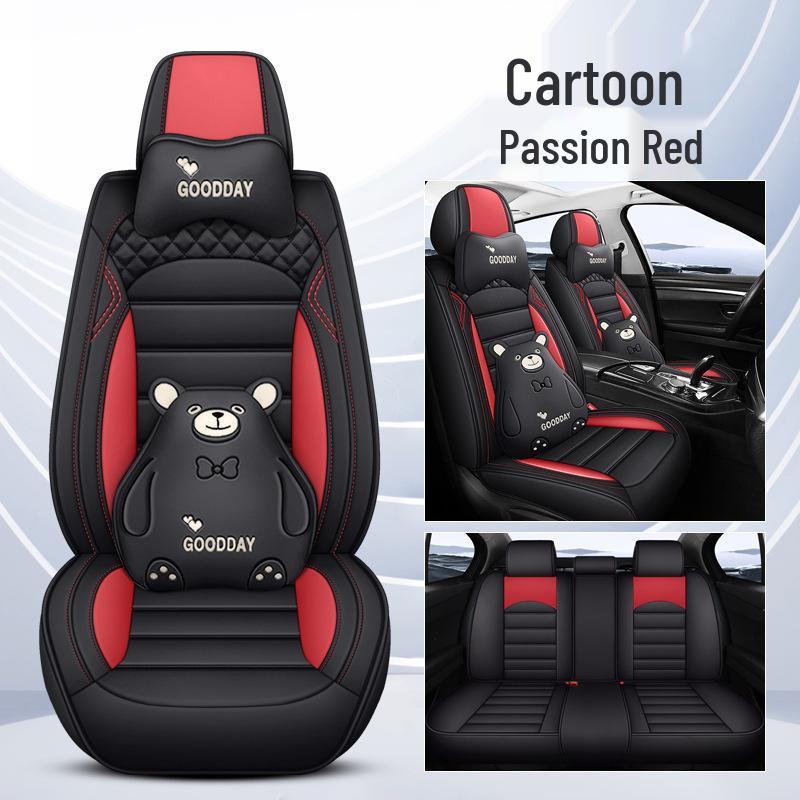 Sonata Mingtu Premium Full Leather Universal Car Seat Cushion