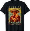 Retro Golf Van VS Amerika Mexico Trump Mexico Taco Grappig T-shirt