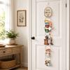 Gnome Coffee Decor , Hanging Party Flags for Home Kitchen Shop Decoration