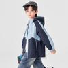 Boys' Color-Block Waterproof Outdoor Softshell Jacket