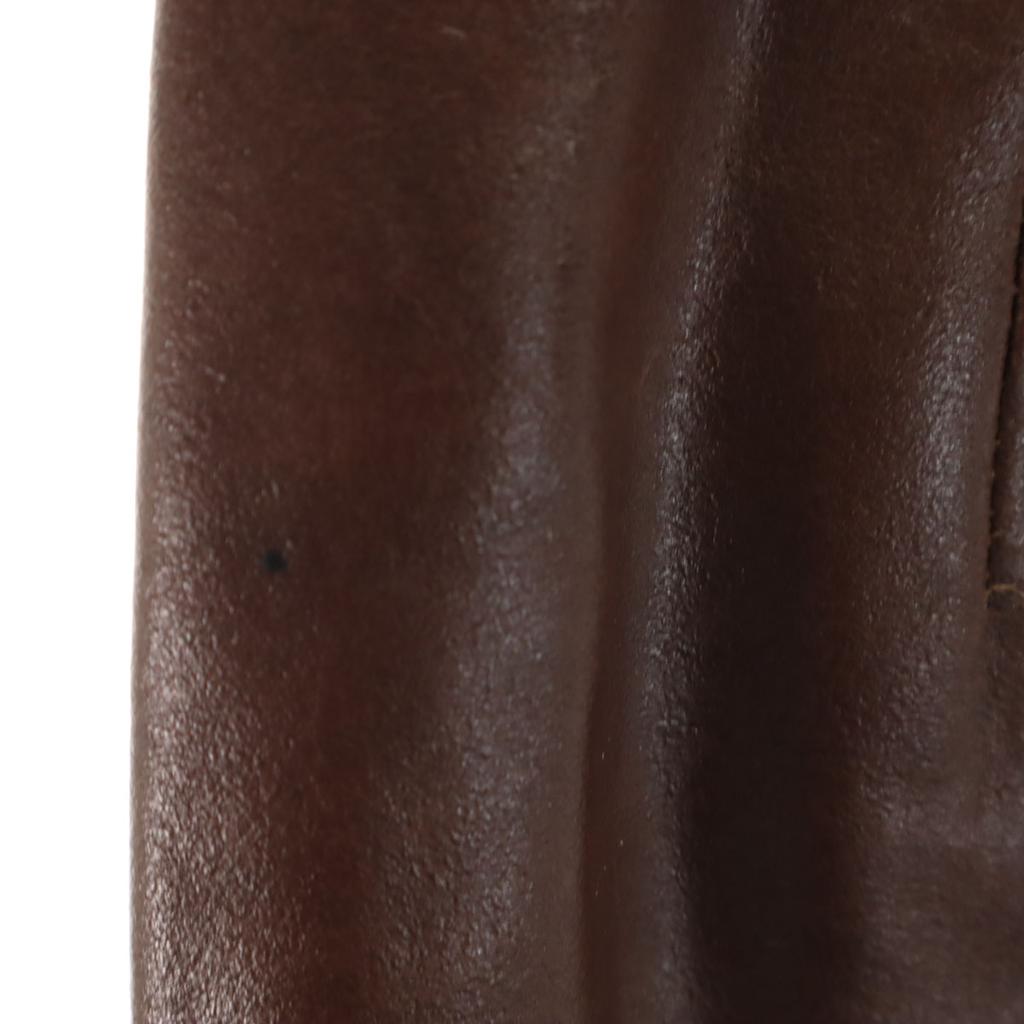 FUBU Midi length leather skirt 5 Brown Women Used
