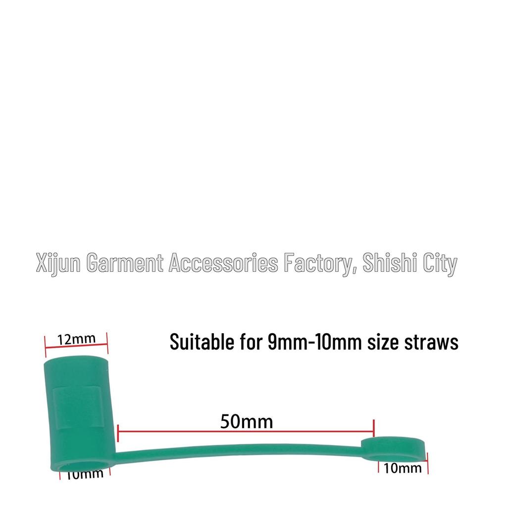 Detachable Silicone Straw Caps: Food Grade, Fits 8MM & 10MM, Dust Cover Included