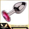 Gunmetal Metallic Anal Plug für Männer und Frauen – Flirten im Freien und Erwachsenenspiel