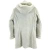 HYSTERIC Long Sleeve Mouton Leather Coat FREE Sheepskin Fur Lining Hood Women Used
