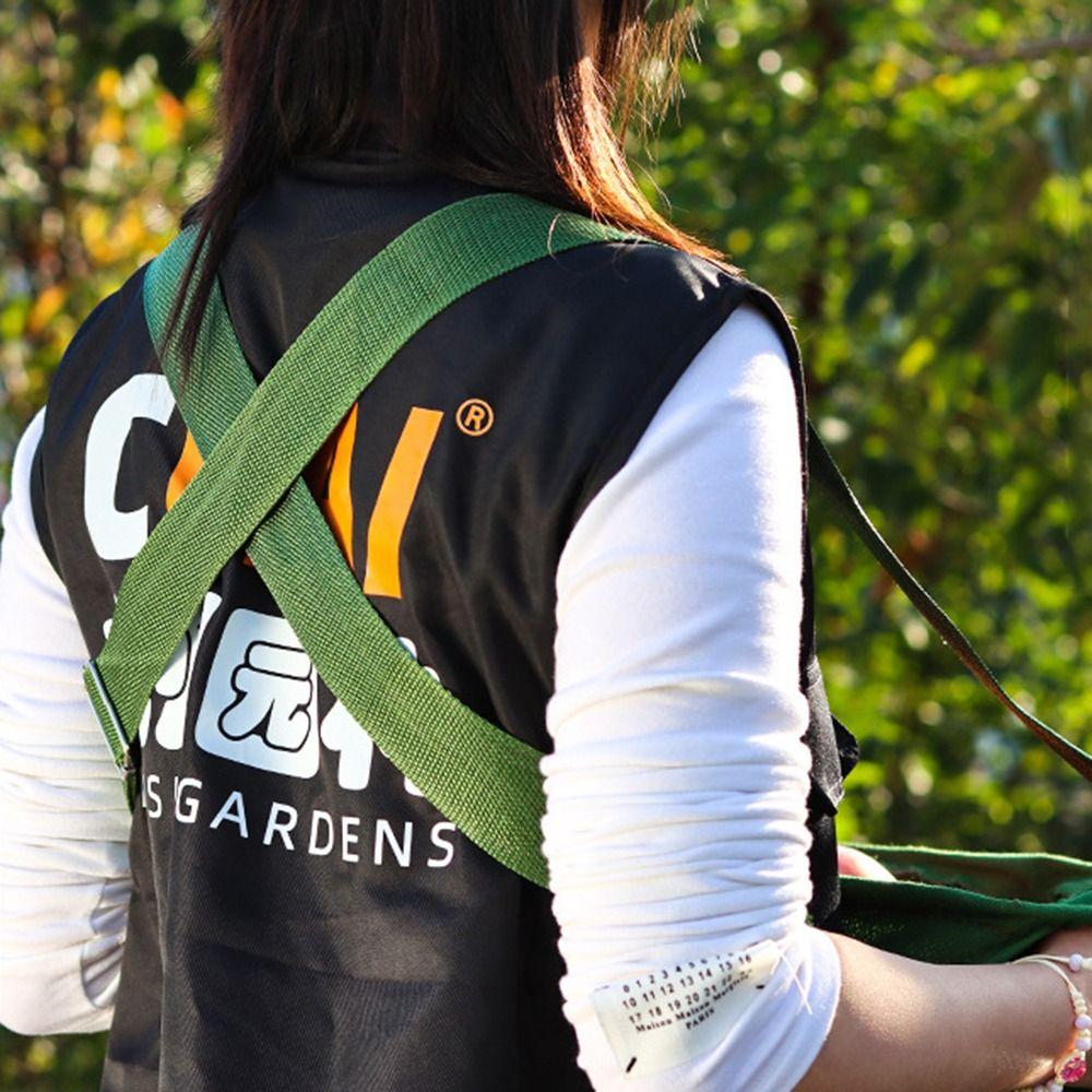 Adjustable Fruits Picking Bag Portable Foldable Foraging Apron Garden Gathering Bag Berries