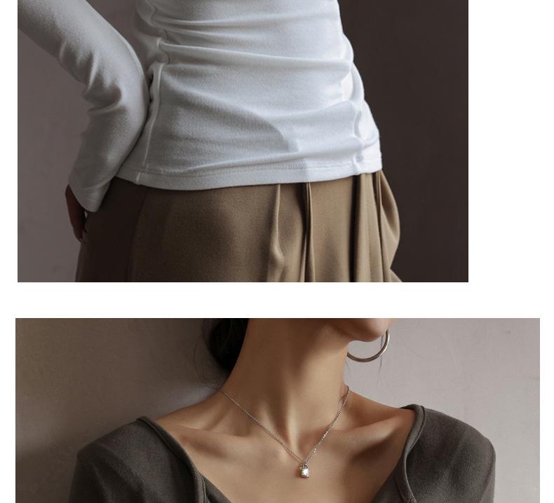 Women's High-Quality Modal V-Neck Long-Sleeve Base Layer Shirt