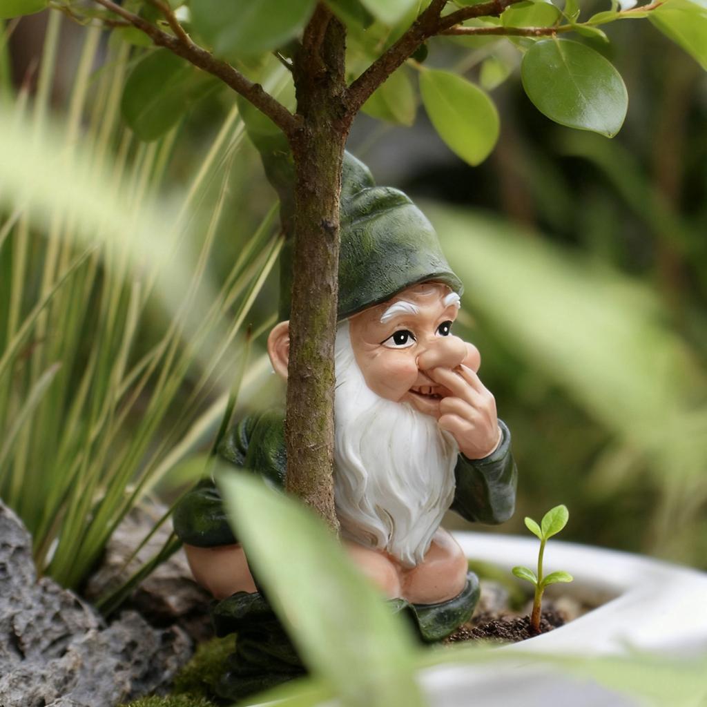 Funny Dwarf Ornament Resin Ornament