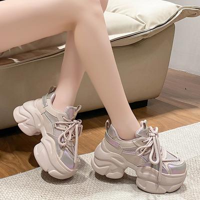 Women's New Spring and Summer Women's Shoes Heightened Platform Casual Women's Shoes Versatile and Popular Sports Trendy Shoes