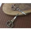Retro Plum Blossom Stainless Steel Multi-purpose Scissors for Embroidery, Tea Bags, Sewing, and Office Use.