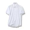 Business Casual Bamboo Fiber Non-Ironing Anti-Wrinkle Shirt Men's Short Sleeve Summer 2024 New Coat Export Stretch Shirt