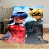 Miraculous Plush Blanket Soft Comfortable All Seasons Perfect Sofa Office Naps Outdoor Travel Makes Great Gift