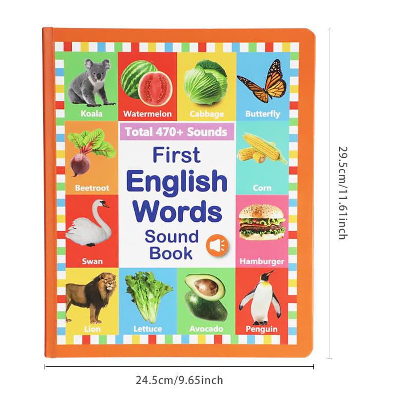 Cross-border Interactive English Reading Book for Kids: Fun, Smart Audio Learning and Early Education Toy