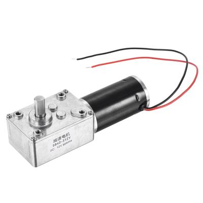 DC 12V 50RPM Μειωτήρας Κινητήρας με Βαλβίδα 8mm D Άξονας Μειωτήρας Ηλεκτρικός Κινητήρας Μειωτήρας Υψηλή Ροπή Χαμηλή Ταχύτητα Μίνι Τουρμπίνα Κινητήρας Βαλβίδας με Καλώδιο