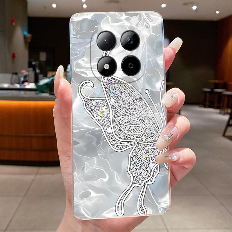 For Xiaomi Redmi Note 15 Pro Plus Case Luxury Flower Cover Soft TPU Phone Case For Redmi Note 15 Note15 Pro + 5G Fundas Bumper